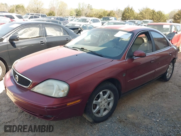2002 Mercury Sable LS Premium with VIN 1MEFM55S52A649004, listed as a IAAI auction lot 41886997 with 314,745 mi miles and . Bid and sale history available at DreamBid. Image 2.