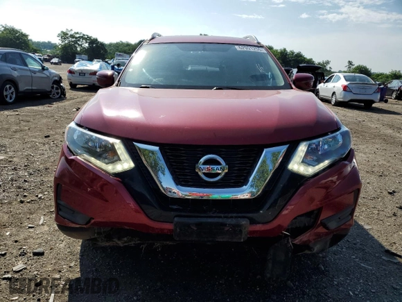 2017 Nissan Rogue SV with VIN JN8AT2MT3HW131089, listed as a Copart auction lot 62991255 with 89,213 mi miles and Salvage title. Bid and sale history available at DreamBid. Image 5.