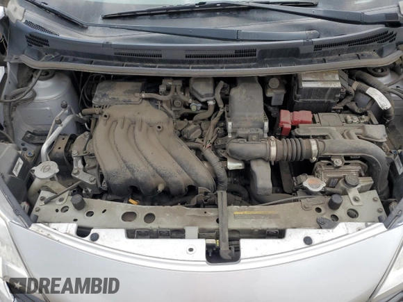 2015 Nissan Note S with VIN 3N1CE2CP4FL405327, listed as a Copart auction lot 60738795 with 97,389 mi miles and Salvage title. Bid and sale history available at DreamBid. Image 11.