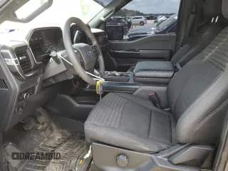2022 Ford F-150 XL with VIN 1FTEW1EP7NFA44775, listed as a Copart auction lot 55043865 with 60,982 mi miles and Salvage Title. Bid and sale history available at DreamBid. Image 7.