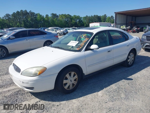 2006 Ford Taurus SEL with VIN 1FAFP56U76A201559, listed as a IAAI auction lot 42126308 with 164,000 mi miles and . Bid and sale history available at DreamBid. Image 17.