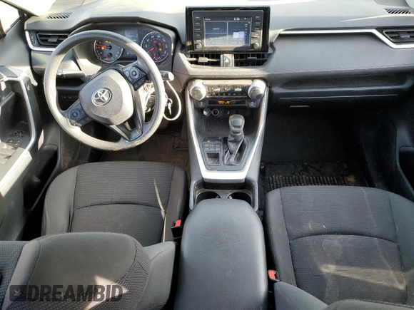 2019 Toyota RAV4 LE with VIN JTMF1RFV0KJ018803, listed as a Copart auction lot 49893715 with 77,595 mi miles and Salvage Title. Bid and sale history available at DreamBid. Image 8.