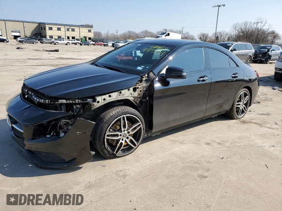 2018 Mercedes-Benz CLA 250 with VIN WDDSJ4EB3JN664343, listed as a Copart auction lot 41455504 with 71,682 mi miles and . Bid and sale history available at DreamBid. Image 1.