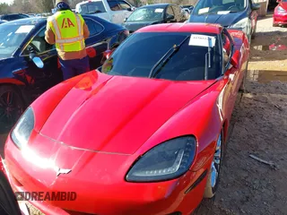 2008 Chevrolet Corvette with VIN 1G1YY26W885124642, listed as a IAAI auction lot 41585244 with 108,502 mi miles. Bid and sale history available at carsss.com. Image 12.