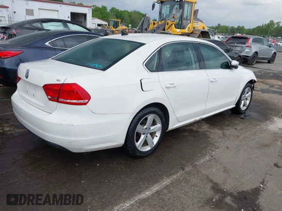 2013 Volkswagen Passat SE with VIN 1VWBH7A36DC110720, listed as a IAAI auction lot 41997869 with 114,246 mi miles and . Bid and sale history available at DreamBid. Image 4.