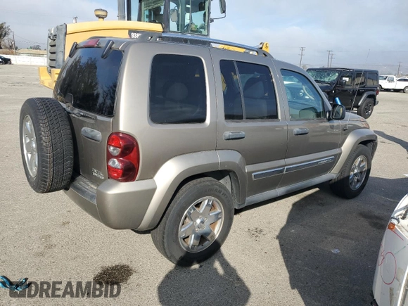 2005 Jeep Liberty Limited with VIN 1J4GK58K75W566683, listed as a Copart auction lot 85632304 with 113,774 mi miles and Clean Title. Bid and sale history available at carsss.com. Image 3.