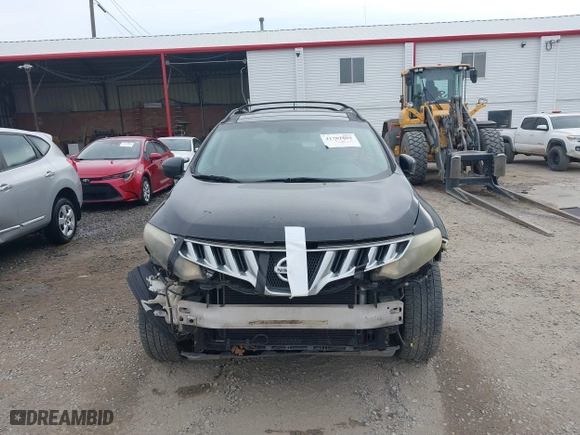2009 Nissan Murano SL with VIN JN8AZ18W89W157461, listed as a IAAI auction lot 41701665 with 227,360 mi miles. Bid and sale history available at carsss.com. Image 13.