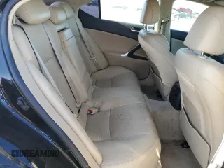 2007 Lexus IS 350 with VIN JTHBE262372007939, listed as a Copart auction lot 61775925 with 146,064 mi miles and Salvage title. Bid and sale history available at DreamBid. Image 10.