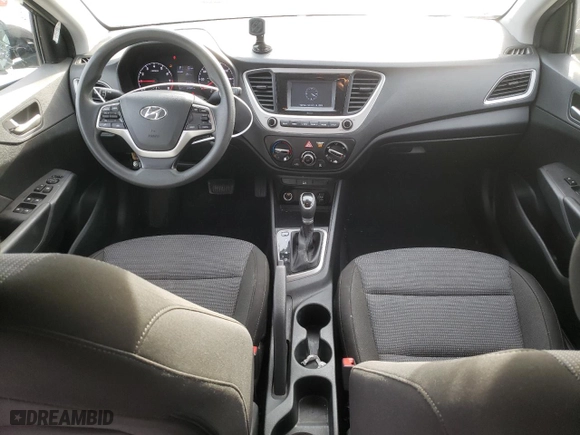 2021 Hyundai Accent SE with VIN 3KPC24A68ME138996, listed as a Copart auction lot 45197065 with 87,065 mi miles and Salvage Title. Bid and sale history available at carsss.com. Image 8.