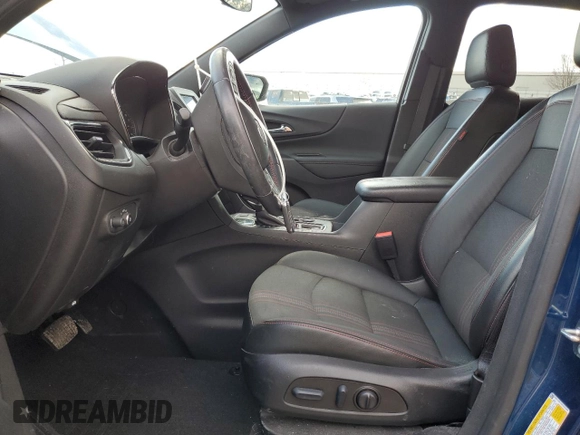 2022 Chevrolet Equinox RS with VIN 3GNAXMEV0NS201500, listed as a Copart auction lot 46158355 with 33,674 mi miles and Clean Title. Bid and sale history available at DreamBid. Image 7.