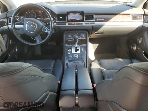 2008 Audi A8 L 4.2L with VIN WAUMV94E18N012943, listed as a Copart auction lot 43263135 with 57,266 mi miles and Clean Title. Bid and sale history available at carsss.com. Image 8.