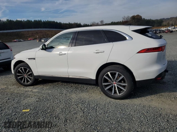 2020 Jaguar F-Pace 25t Prestige with VIN SADCK2FX1LA652961, listed as a Copart auction lot 80920254 with 55,702 mi miles and Salvage title. Bid and sale history available at DreamBid. Image 2.