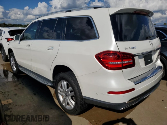 2018 Mercedes-Benz GLS 450 with VIN 4JGDF6EE2JB178503, listed as a Copart auction lot 73725904 with Not Provided miles and Non Repairable. Bid and sale history available at DreamBid. Image 2.