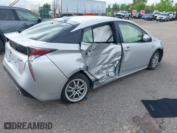 2017 Toyota Prius Two with VIN JTDKBRFU0H3037920, listed as a IAAI auction lot 42356304 with 155,485 mi miles and . Bid and sale history available at DreamBid. Image 4.