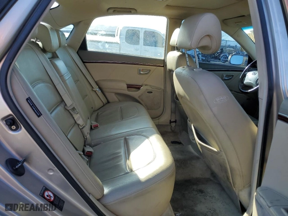 2007 Hyundai Azera SE with VIN KMHFC46F87A185712, listed as a Copart auction lot 84353254 with 248,155 mi miles and Salvage Title. Bid and sale history available at carsss.com. Image 10.