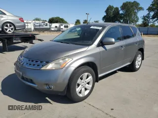 2006 Nissan Murano SL z VIN JN8AZ08T16W422166, wystawiony jako Copart lot #56420595 z przebiegiem 148 646 mil mil oraz Szkoda całkowita • Salvage title. Historia ofert i sprzedaży dostępna na DreamBid. Obrazek 1.