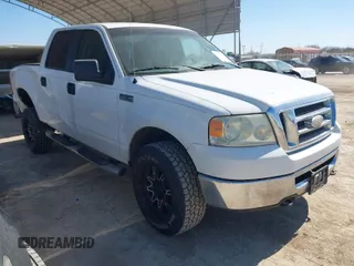 2007 Ford F-150 XLT with VIN 1FTRW14W27KD23071, listed as a IAAI auction lot 41776514 with 145,814 mi miles and . Bid and sale history available at DreamBid. Image 1.