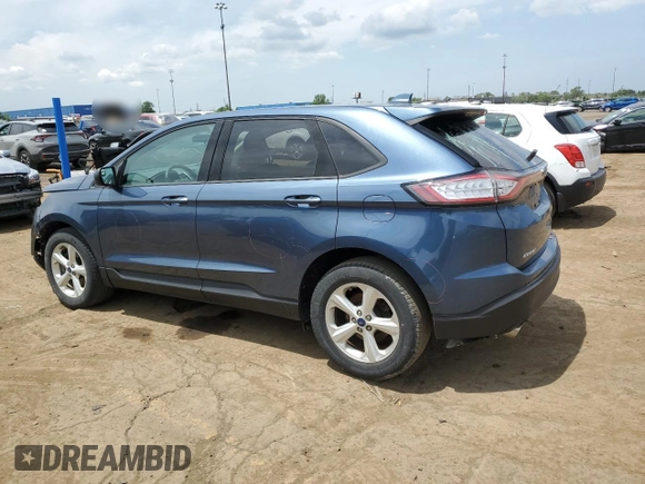 2018 Ford Edge SE with VIN 2FMPK3G97JBB71693, listed as a Copart auction lot 61194895 with 67,992 mi miles and Salvage title. Bid and sale history available at DreamBid. Image 2.