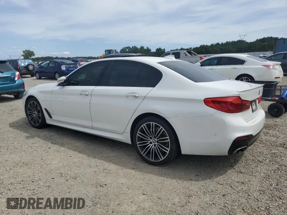 2017 BMW 5 Series 540i с VIN WBAJE5C35HG478004, выставлен на аукционе Copart как лот 57184545 с пробегом Не указан миль и Списание • Salvage title. История ставок и продаж доступна на DreamBid. Изображение 2.