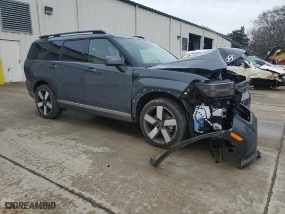 2024 Hyundai Santa Fe Limited with VIN 5NMP44GLXRH065025, listed as a Copart auction lot 44776675 with 5,285 mi miles and Salvage Title. Bid and sale history available at carsss.com. Image 4.