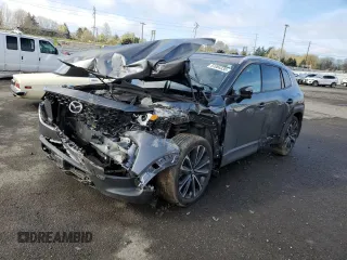 2023 Mazda CX-50 Premium Plus with VIN 7MMVABEY4PN115775, listed as a Copart auction lot 51084335 with 17,448 mi miles and Salvage title. Bid and sale history available at DreamBid. Image 1.