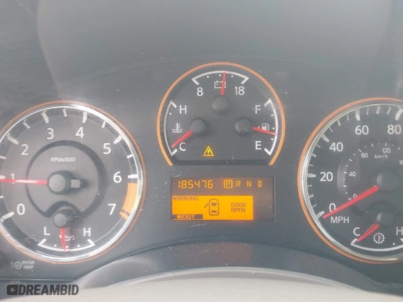 2015 Nissan Armada SV with VIN 5N1BA0ND5FN600845, listed as a IAAI auction lot 41531206 with 185,476 mi miles. Bid and sale history available at carsss.com. Image 7.