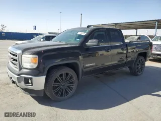 2014 GMC Sierra 1500 SLE with VIN 1GTR1UEH7EZ258495, listed as a Copart auction lot 47750005 with 141,898 mi miles and Salvage Title. Bid and sale history available at carsss.com. Image 1.