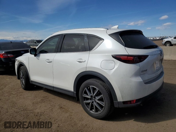2018 Mazda CX-5 Grand Touring with VIN JM3KFADM5J1350107, listed as a Copart auction lot 50332375 with 110,319 mi miles and Salvage Title. Bid and sale history available at DreamBid. Image 2.