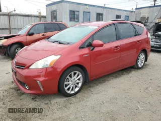 2013 Toyota Prius Two with VIN JTDZN3EU8D3282446, listed as a Copart auction lot 55699095 with 216,162 mi miles and Clean Title. Bid and sale history available at carsss.com. Image 1.
