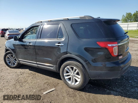 2014 Ford Explorer XLT with VIN 1FM5K7D83EGB35542, listed as a Copart auction lot 52088705 with 163,061 mi miles and Salvage title. Bid and sale history available at DreamBid. Image 2.