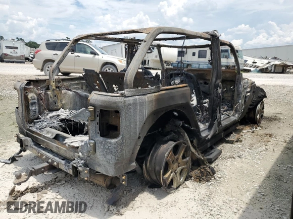 2021 Jeep Wrangler Unlimited Sport z VIN 1C4HJXKN5MW652231, wystawiony jako Copart lot #62822734 z przebiegiem Nie podano mil oraz Nie do naprawy • Non repairable. Historia ofert i sprzedaży dostępna na DreamBid. Obrazek 3.