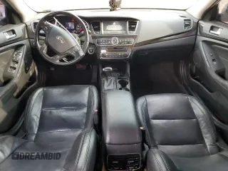 2014 Kia Cadenza Premium with VIN KNALN4D70E5129232, listed as a Copart auction lot 76173074 with 135,856 mi miles and Salvage Title. Bid and sale history available at carsss.com. Image 8.