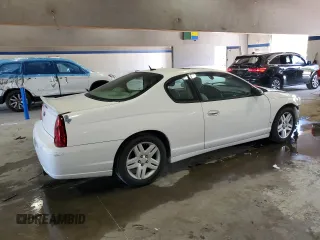 2006 Chevrolet Monte Carlo z VIN 2G1WN151269365290, wystawiony jako Copart lot #55768425 z przebiegiem 215 211 mil mil oraz Szkoda całkowita • Salvage title. Historia ofert i sprzedaży dostępna na DreamBid. Obrazek 3.