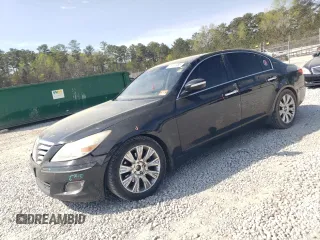 2009 Hyundai Genesis with VIN KMHGC46E19U039312, listed as a Copart auction lot 51131965 with 234,586 mi miles and Salvage Title. Bid and sale history available at carsss.com. Image 1.
