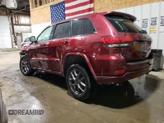 2021 Jeep Grand Cherokee Limited z VIN 1C4RJFBG7MC620544, wystawiony jako Copart lot #49557045 z przebiegiem 59 413 mil mil oraz Szkoda całkowita • Salvage title. Historia ofert i sprzedaży dostępna na DreamBid. Obrazek 2.