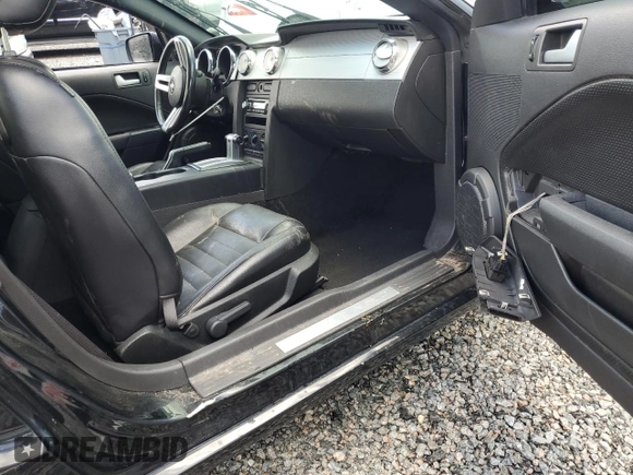 2006 Ford Mustang GT Deluxe with VIN 1ZVHT82H465191958, listed as a Copart auction lot 65255415 with Not provided miles and Salvage title. Bid and sale history available at DreamBid. Image 8.