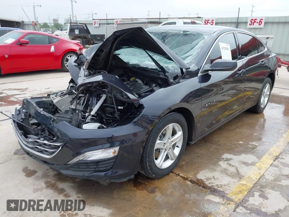 2022 Chevrolet Malibu LS with VIN 1G1ZB5ST4NF205453, listed as a IAAI auction lot 41925063 with 33,584 mi miles and . Bid and sale history available at DreamBid. Image 17.