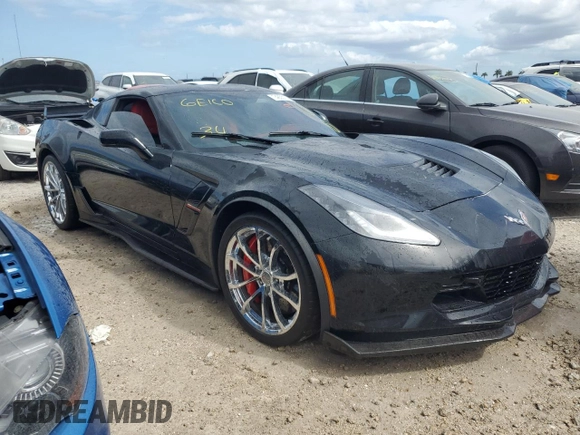 2017 Chevrolet Corvette with VIN 1G1Y12D78H5114063, listed as a Copart auction lot 74855174 with 21,520 mi miles and Salvage title. Bid and sale history available at DreamBid. Image 4.