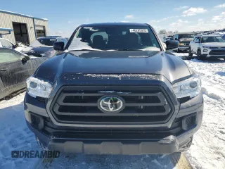 2022 Toyota Tacoma SR with VIN 3TYRZ5CN2NT020227, listed as a Copart auction lot 46265055 with 23,878 mi miles and Salvage title. Bid and sale history available at DreamBid. Image 5.