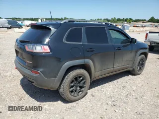 2019 Jeep Cherokee Trailhawk Elite with VIN 1C4PJMBN6KD275525, listed as a Copart auction lot 60636145 with 93,872 mi miles and Salvage title. Bid and sale history available at DreamBid. Image 3.
