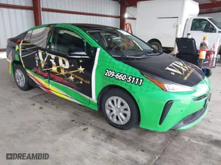 2019 Toyota Prius L Eco with VIN JTDKARFU8K3095428, listed as a IAAI auction lot 41804331 with 154,877 mi miles. Bid and sale history available at carsss.com. Image 1.