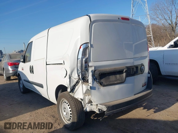 2019 Ram ProMaster City Cargo Tradesman z VIN ZFBHRFAB8K6L98752, wystawiony jako IAAI lot #41768646 z przebiegiem 142 970 mil mil oraz . Historia ofert i sprzedaży dostępna na DreamBid. Obrazek 6.