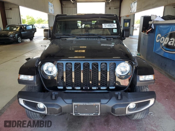 2021 Jeep Gladiator Willys z VIN 1C6HJTAG1ML542877, wystawiony jako Copart lot #72149024 z przebiegiem 48 502 mil mil oraz Szkoda całkowita • Salvage title. Historia ofert i sprzedaży dostępna na DreamBid. Obrazek 5.