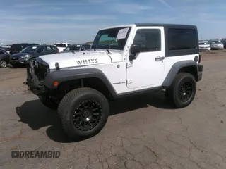 2016 Jeep Wrangler Sport with VIN 1C4AJWAG2GL280156, listed as a IAAI auction lot 42202881 with 55,942 mi miles and . Bid and sale history available at carsss.com. Image 2.
