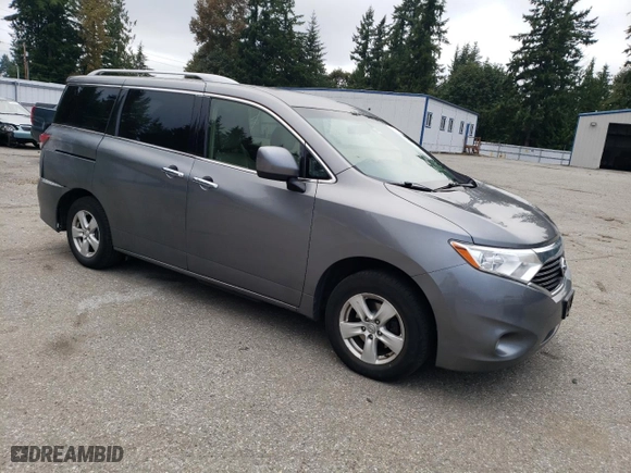 2017 Nissan Quest SV with VIN JN8AE2KP1H9168673, listed as a Copart auction lot 67502314 with 145,557 mi miles and Salvage Title. Bid and sale history available at carsss.com. Image 4.