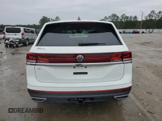 2025 Volkswagen Atlas SE z VIN 1V2JR2CA2SC522901, wystawiony jako Copart lot #44956845 z przebiegiem 1 591 mil mil oraz Szkoda całkowita • Salvage title. Historia ofert i sprzedaży dostępna na DreamBid. Obrazek 6.