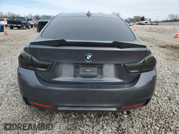 2017 BMW 4 Series 440i xDrive with VIN WBA4E5C51HG189202, listed as a Copart auction lot 50088075 with 0 mi miles and Clean Title. Bid and sale history available at carsss.com. Image 6.