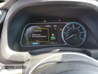 2022 Nissan LEAF SL Plus with VIN 1N4BZ1DV5NC554365, listed as a Copart auction lot 54842795 with 31,554 mi miles and Salvage Title. Bid and sale history available at DreamBid. Image 9.