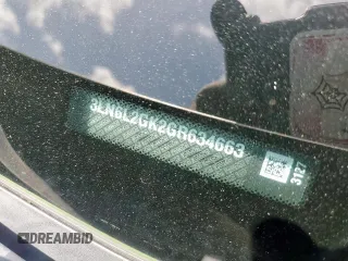 2016 Lincoln MKZ с VIN 3LN6L2GK2GR634663, выставлен на аукционе Copart как лот 60858995 с пробегом 105 474 миль миль и Списание • Salvage title. История ставок и продаж доступна на DreamBid. Изображение 12.