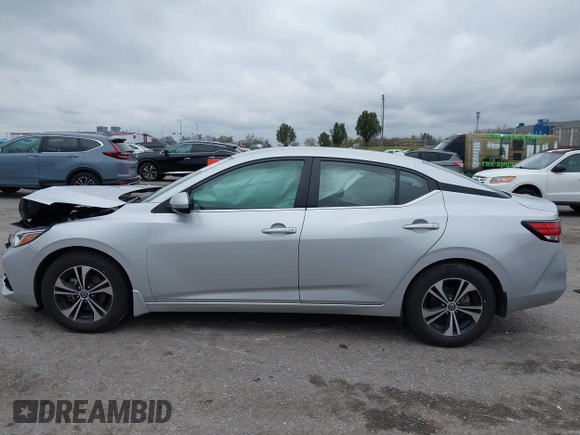 2022 Nissan Sentra SV with VIN 3N1AB8CV2NY295008, listed as a IAAI auction lot 40851544 with 60,991 mi miles and . Bid and sale history available at DreamBid. Image 14.